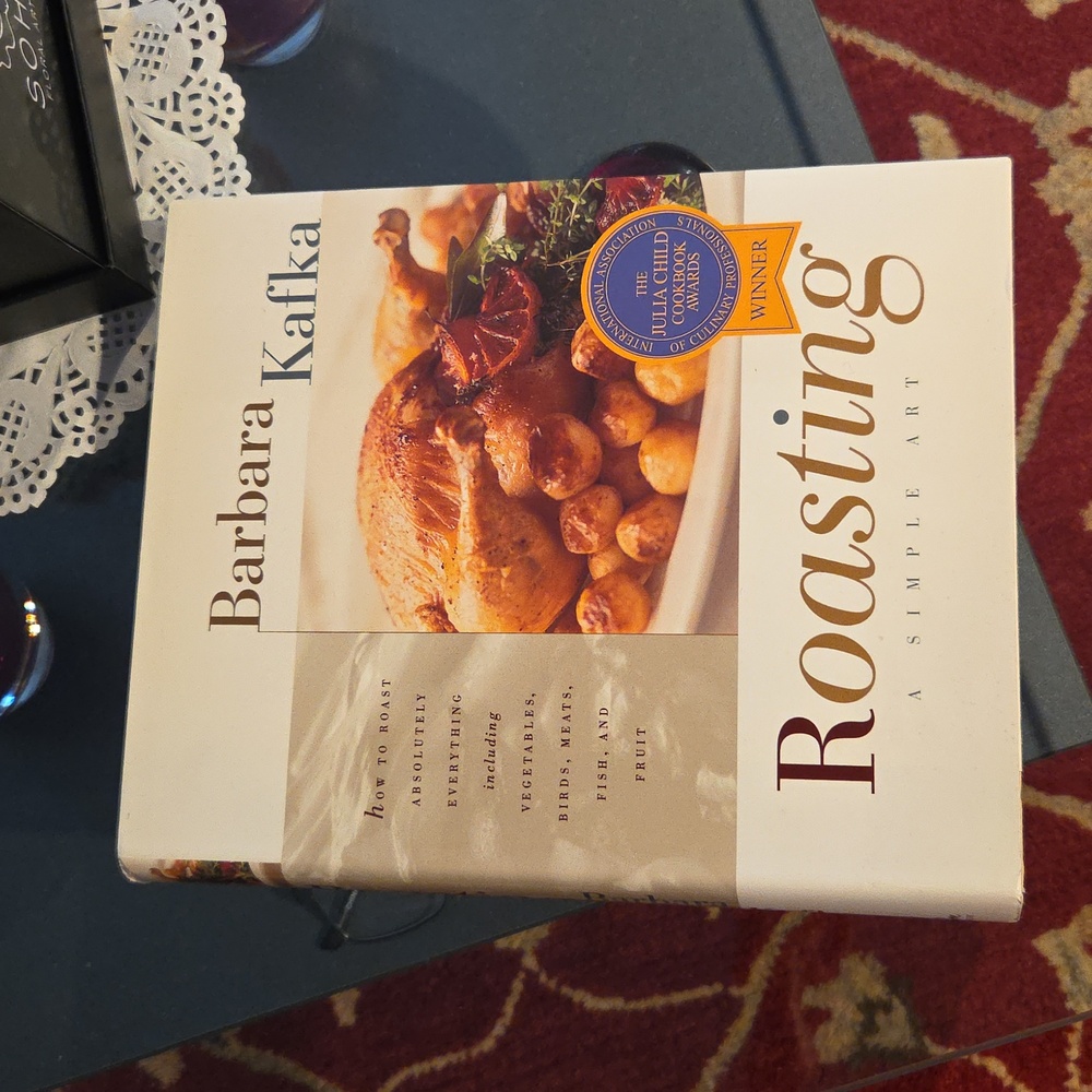 ❤️❤️ Roasting A Simple Art  Barbara Kafka Cookbook Hardcover